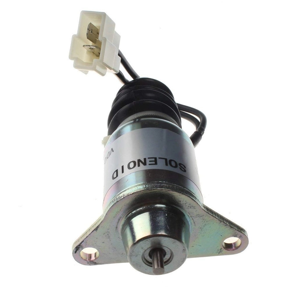 ShutOff Solenoid Valve 129271-77950 129209-77950 compatible with Yanmar Marine Engine 2YM15 3YM30 3YM20 3JH5E 3JH4E 4JH4AE