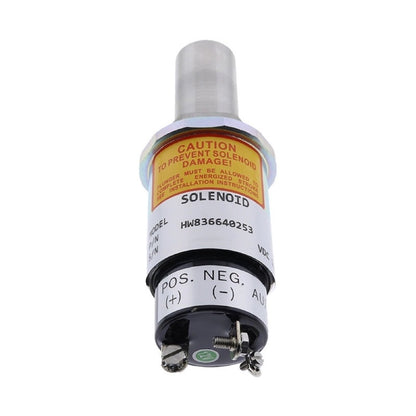 Solenoid SA-3991-12 fits Tractor MF7250 MF7252 MF8160 Sisu Valmet 634 620 Engine