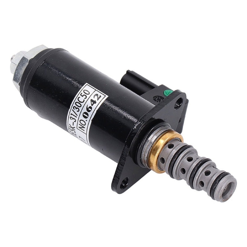 Solenoid Valve YB35V00005F1 fits Kobelco Excavator SK135SR SK160LC-6E SK200SR SK210LC-6E SK290LC-6E SK330LC-6E SK485-8 SK850