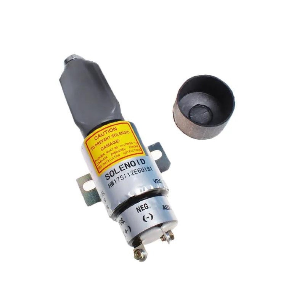 Stop Solenoid 1700-2505 1751-12E6U1B1 for use with Woodward Shutdown Engine