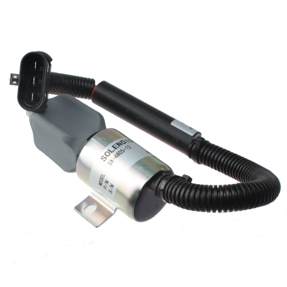 Stop Solenoids SA-4805-12 1753ES-12E6UC4B1S1CC43 fits Kubota 1A 62.2mm Engine