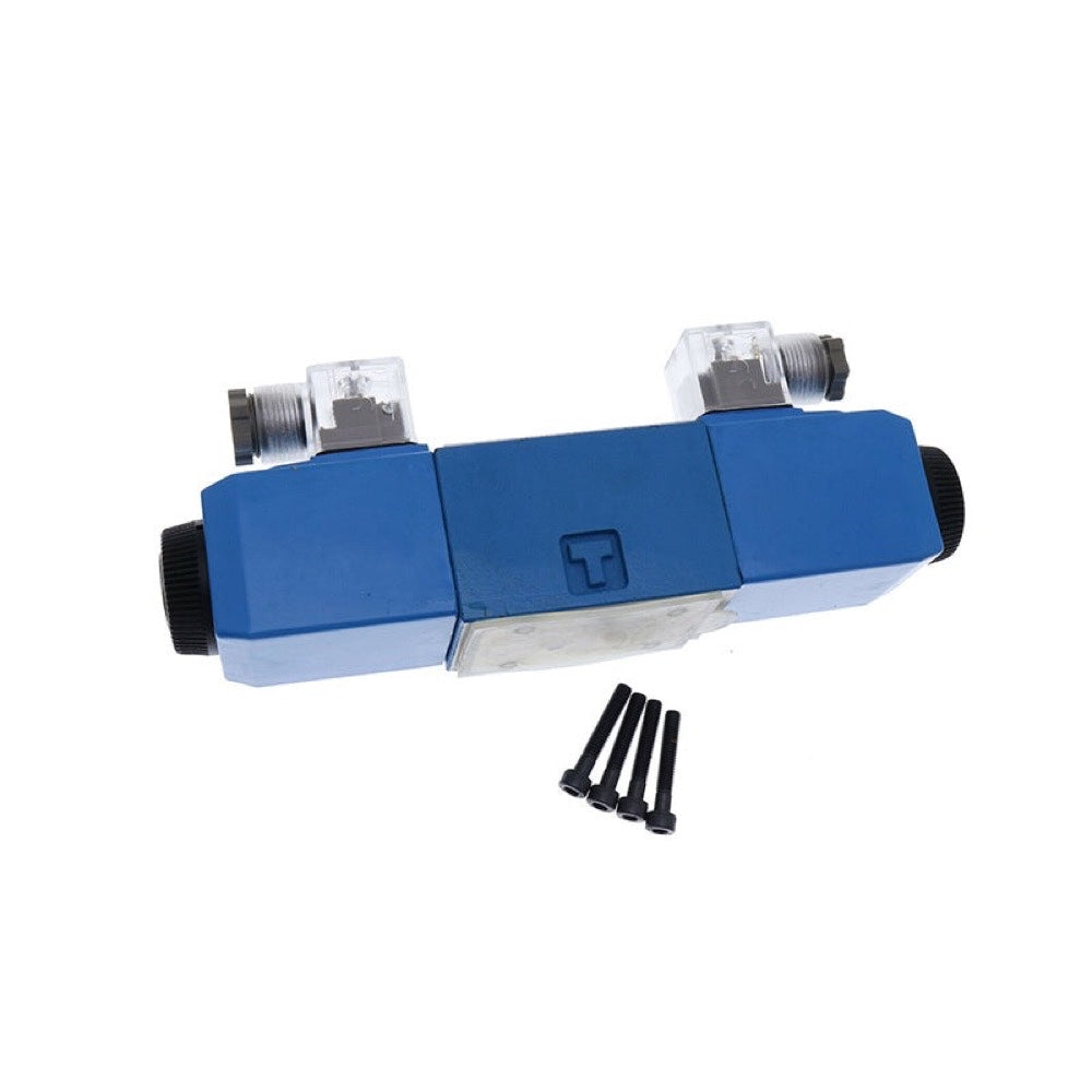 Vickers Eaton 3 Pin Solenoid Valve Assy 25/101100 compatible with JCB 2CX 406 408 3D4 3CX2 50519 FM