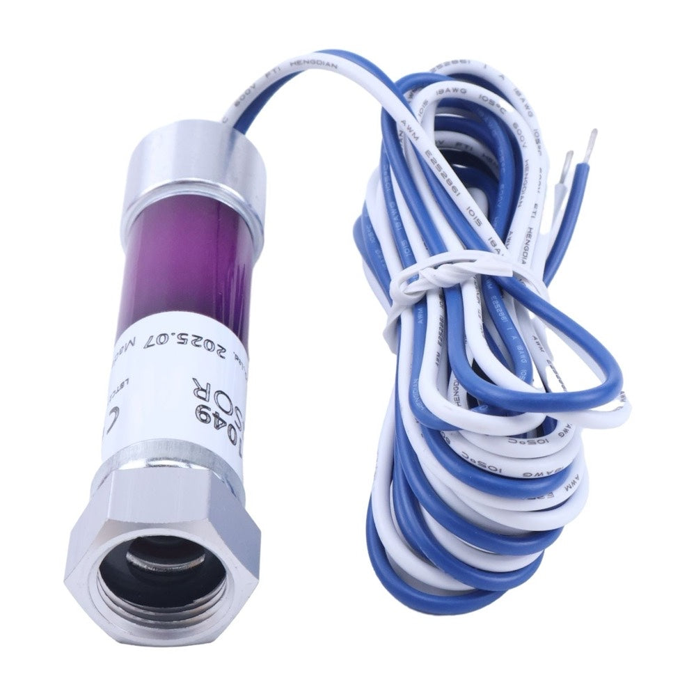 0 To 215°F Range 1/2" NPT Threaded Spud Flame Detector Sensor C7027A1049 for use with Honeywell