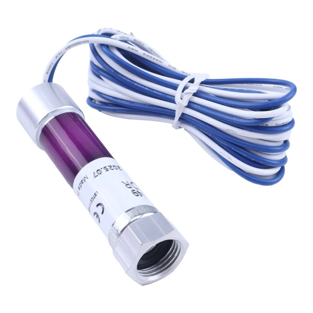 0 To 215°F Range 1/2" NPT Threaded Spud Flame Detector Sensor C7027A1049 for use with Honeywell