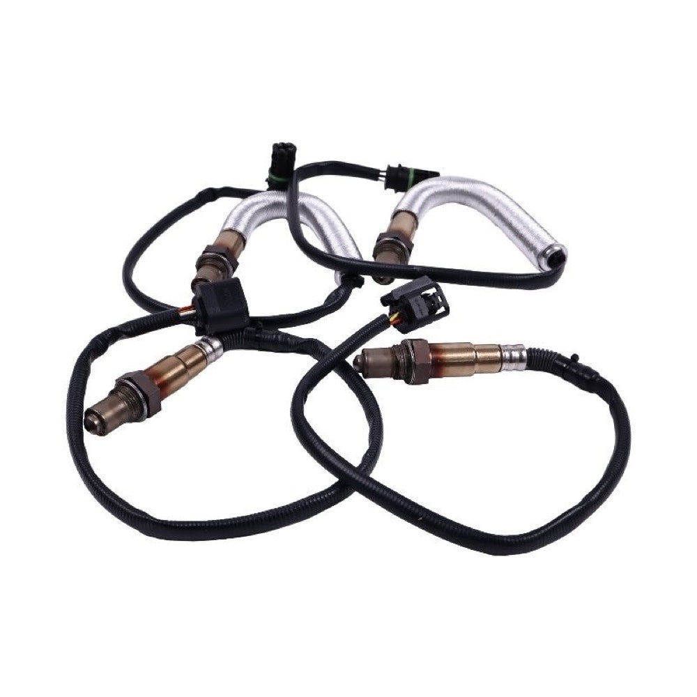 4 Pcs Upstream & Downstream O2 Oxygen Sensor 11787576673 11787545074 fits BMW 550i 650i 750i 750Li X5 X6 4.4L V8