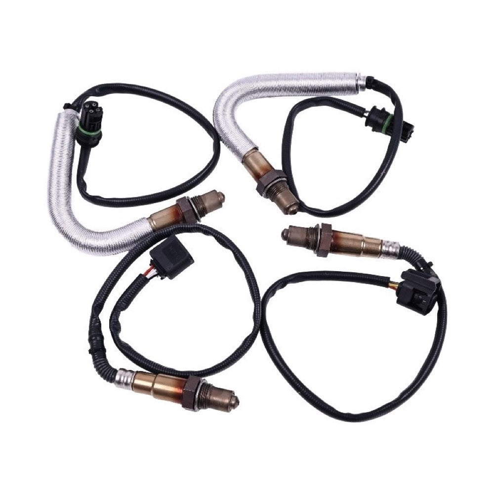 4 Pcs Upstream & Downstream O2 Oxygen Sensor 11787576673 11787545074 fits BMW 550i 650i 750i 750Li X5 X6 4.4L V8