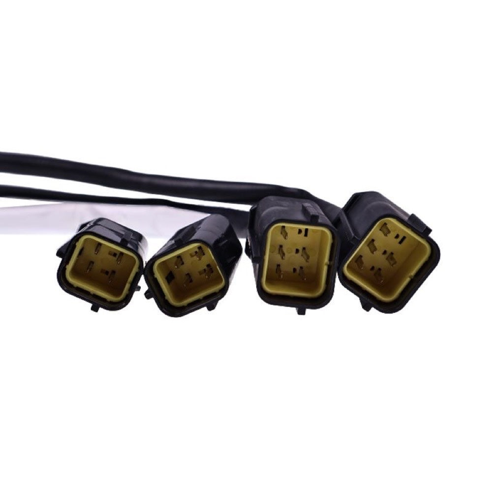 4 Pcs Upstream & Downstream Oxygen O2 Sensor 234-5095 234-4381 for use with Infiniti QX56 2011-2013 QX80 2014 5.6L V8