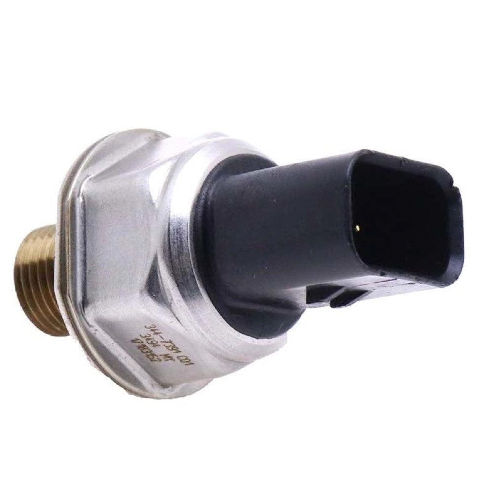 Common Rail Pressure Sensor 344-7391 for use with Caterpillar CAT Backhoe Loader 420F 428F 430F 432F 434F 444F 450F Engine C4.4 C3.3B