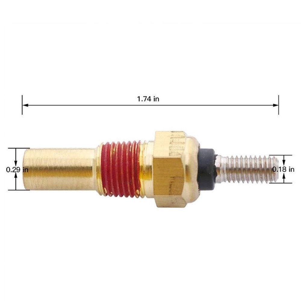 Temperature Sensor Sender 3862500 fits Volvo Penta Engine 3.0GLM-C 4.3GL-P 4.3GXi-FF 5.0OSi-J 8.1OSi-J 8.1Gi-A V8-300-A V6-200-A
