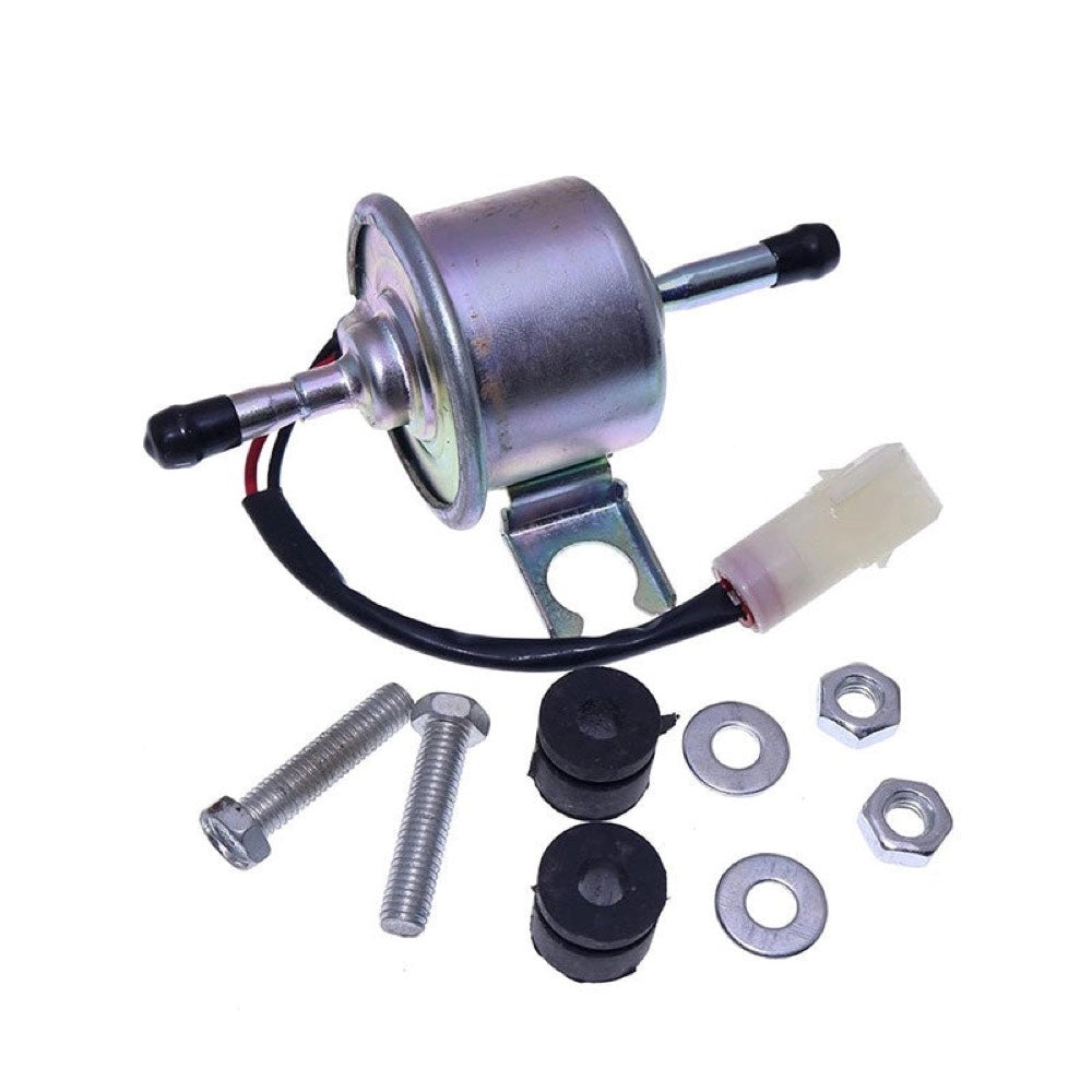 12V Fuel Pump 8971491820 fits John Deere Excavator 17ZTS 27C 27ZTS 35C 35ZTS 50C 50ZTS