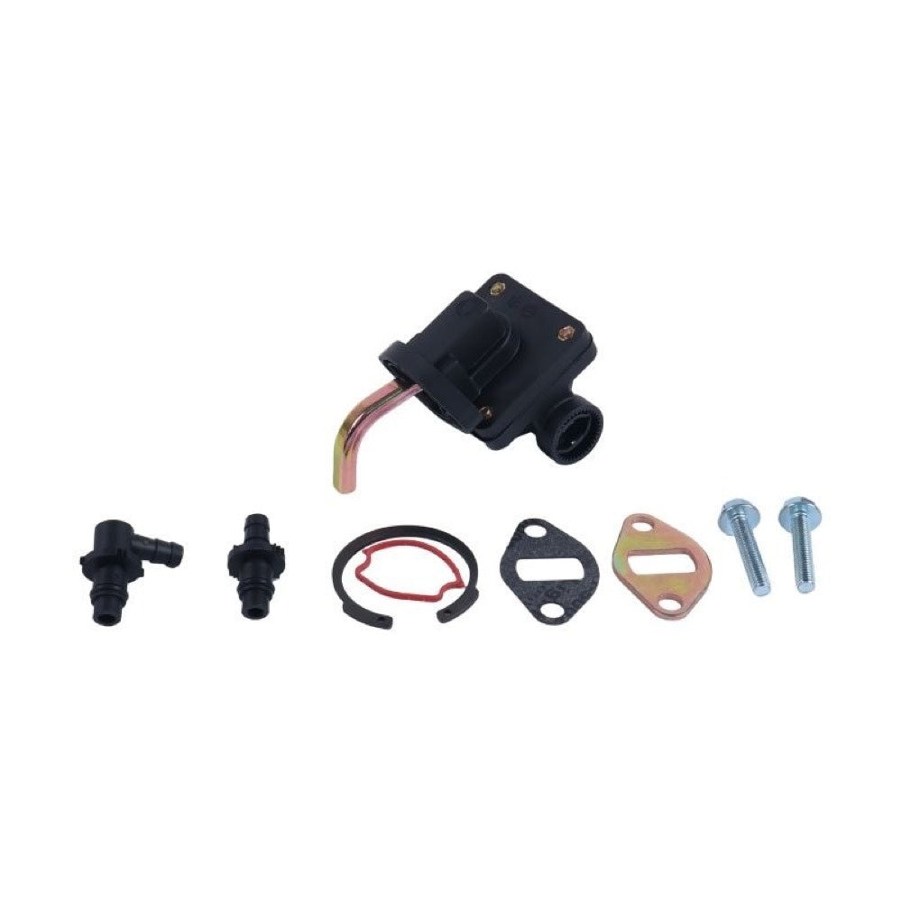 Fuel Pump with Fitting Kit AM133627 compatible with John Deere LX173 GT225 LT133 LT155 LTR150 LX173 L110