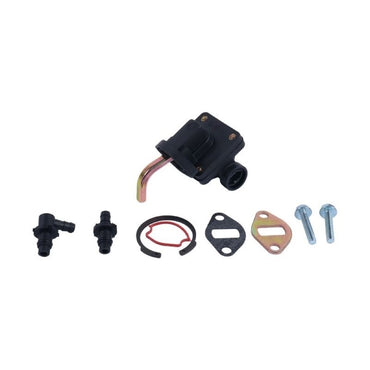 Fuel Pump with Fitting Kit AM133627 compatible with John Deere LX173 GT225 LT133 LT155 LTR150 LX173 L110