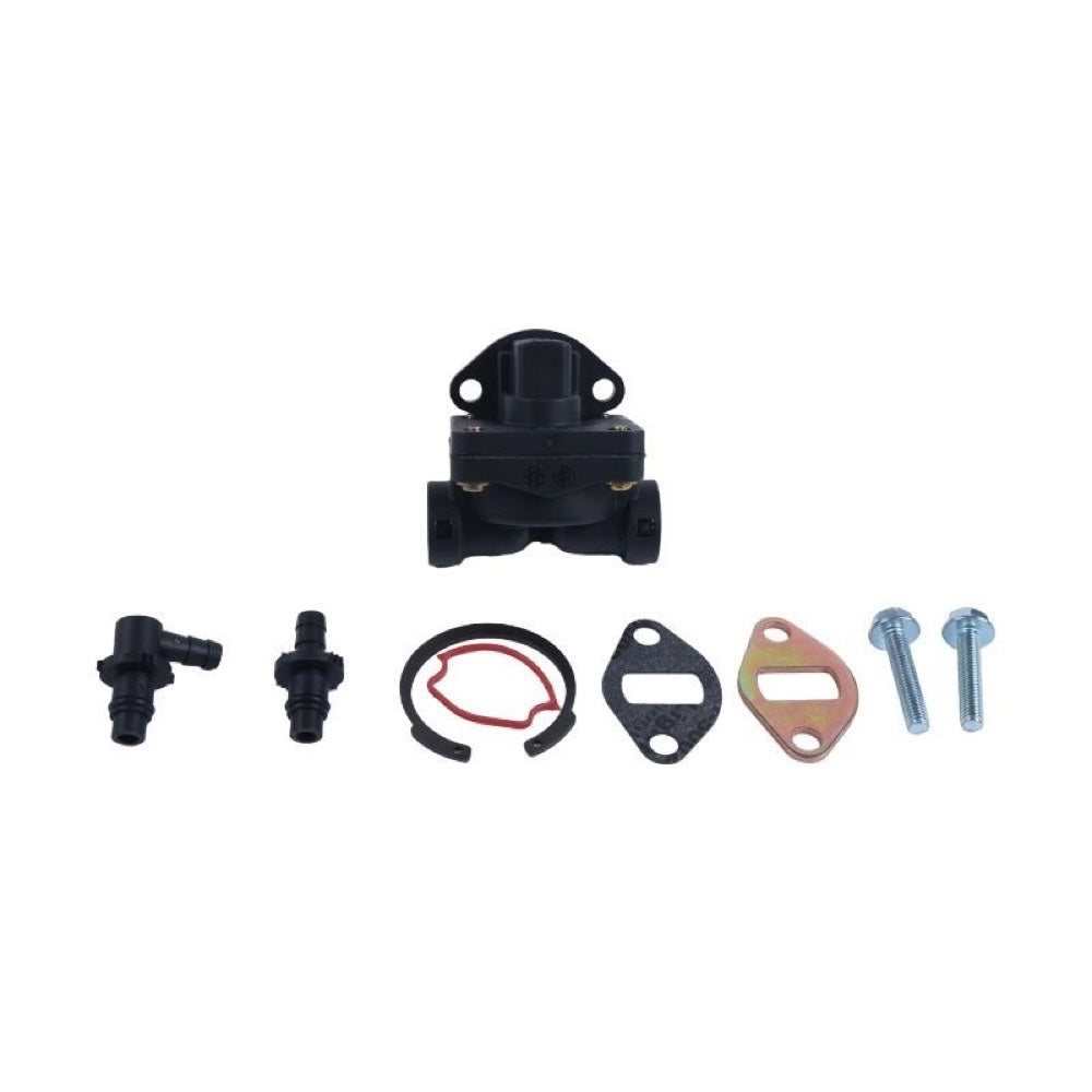 Fuel Pump with Fitting Kit AM133627 compatible with John Deere LX173 GT225 LT133 LT155 LTR150 LX173 L110