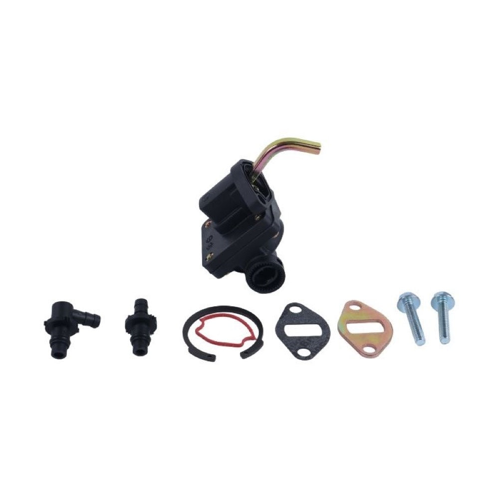 Fuel Pump with Fitting Kit AM133627 compatible with John Deere LX173 GT225 LT133 LT155 LTR150 LX173 L110