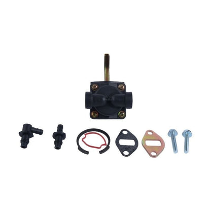 Fuel Pump with Fitting Kit AM133627 compatible with John Deere LX173 GT225 LT133 LT155 LTR150 LX173 L110