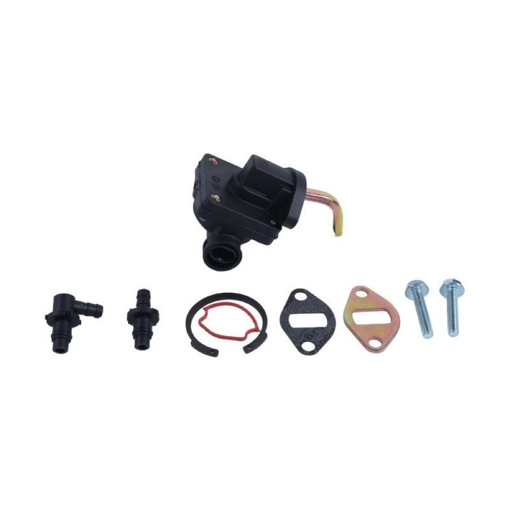 Fuel Pump with Fitting Kit AM133627 compatible with John Deere LX173 GT225 LT133 LT155 LTR150 LX173 L110