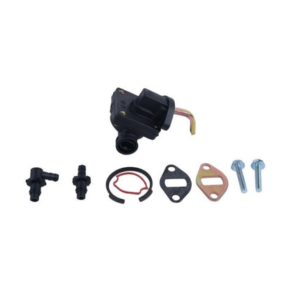 Fuel Pump with Fitting Kit AM133627 compatible with John Deere LX173 GT225 LT133 LT155 LTR150 LX173 L110
