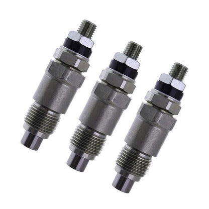 3 Pcs Fuel Injector 281245A1 83938608 131406330 for use with Perkins 103-09 103.09 103-10 103.10 Shibaura S723 S753 Engine Ford Case New holland Tractor Mower