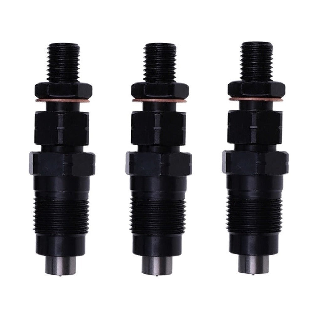 3 Pcs Fuel Injector Assembly 16871-53904 for use with Kubota Engine D902 D722 Tractor BX1860 BX2380 BX25DLB GR2110