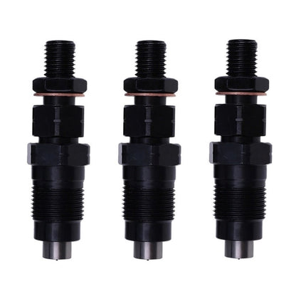 3 Pcs Fuel Injector Assembly 16871-53904 for use with Kubota Engine D902 D722 Tractor BX1860 BX2380 BX25DLB GR2110