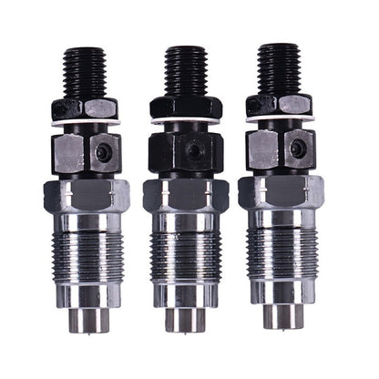 3 Pieces Fuel Injector 131406340 fits Shibaura GT142-E643 GT162-E673 Perkins 103.07 Ransomes CG161 TT124 Toro Greensmaster 3200 Ingersoll 5118D 3118D 4118D