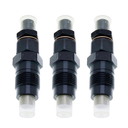 3Pcs Fuel Injector 119515-53001 fits Yanmar Engine 3TNM68 3TNM72 3TNM74F 3TNV70 3TNV76 3YM27A John Deere Hitachi Excavator ZX17U-2 ZX17UNA-2 Cub Cadet 4x4 Utility Vehicle