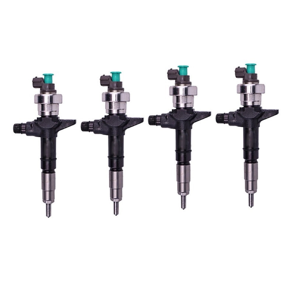 4 Fuel Injectors 295050-0910 8-98159583-1 fits Isuzu Engine 4JK1 4JJ1 Vehicle D-Max