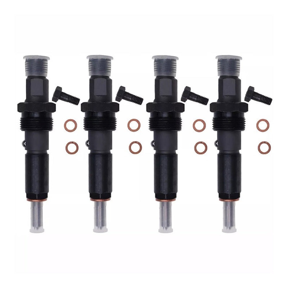 4 Pcs Fuel Injector 0432133771 suitable for CASE P70 Engine 430 445 New Holland L190 Skid Sterr Loader