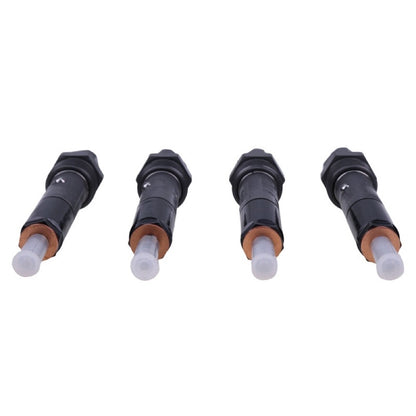 4 Pcs Fuel Injector 170-2387 216-4933 compatible with Caterpillar CAT Engine 3054 3054B 3054C Loader 432D 442D 908