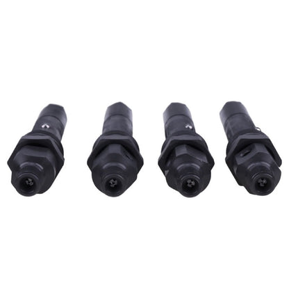 4 Pcs Fuel Injector 170-2387 216-4933 compatible with Caterpillar CAT Engine 3054 3054B 3054C Loader 432D 442D 908