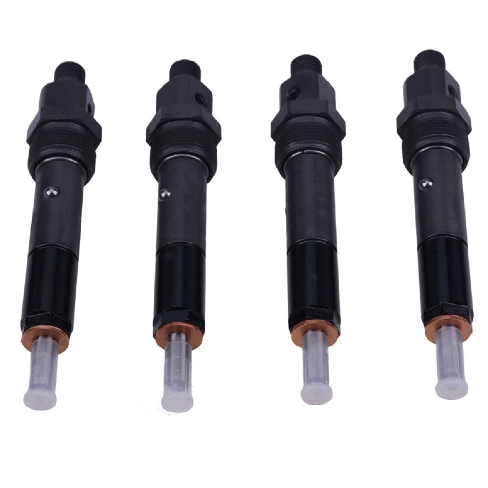 4 Pcs Fuel Injector 170-2387 216-4933 compatible with Caterpillar CAT Engine 3054 3054B 3054C Loader 432D 442D 908