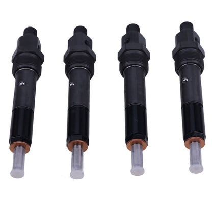 4 Pcs Fuel Injector 170-2387 216-4933 compatible with Caterpillar CAT Engine 3054 3054B 3054C Loader 432D 442D 908