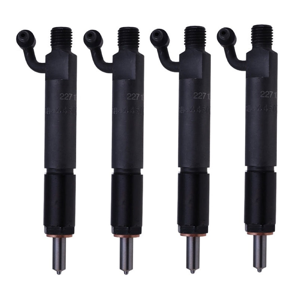 4 Pcs Fuel Injector 227-1028 for use with Caterpillar CAT Engine 3044C Loader 246C 256C 262C 277C 287C