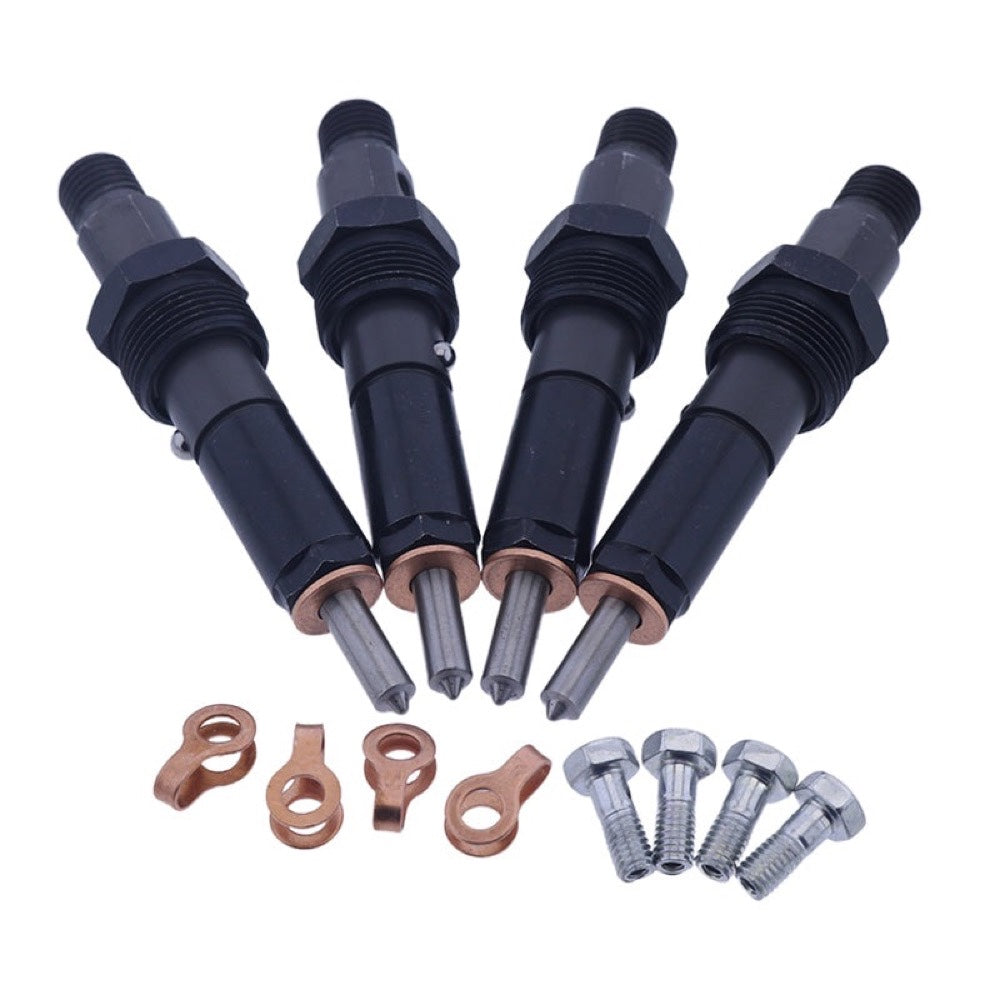 4 PCS Fuel Injector 3349084 3802978 4089267 4078583 compatible with Cummins Engine 4B3.9 4BTA3.9
