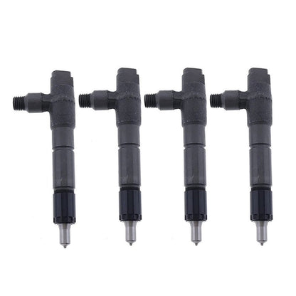 4 Pcs Fuel Injector 729907-53100 compatible with Yanmar Engine 4TNV98 4TNV98T Komatsu PC75R-2 PW75R-2 WB70A-1 WA95-3 CK20-1 CK25-1 SK1020-5