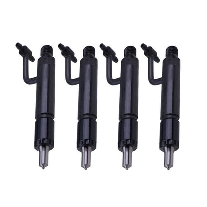 4 Pcs Fuel Injector AM880545 729609-53100 compatible with Yanmar Engine 4TNE88 John Deere Tractor 4310 4510 4610