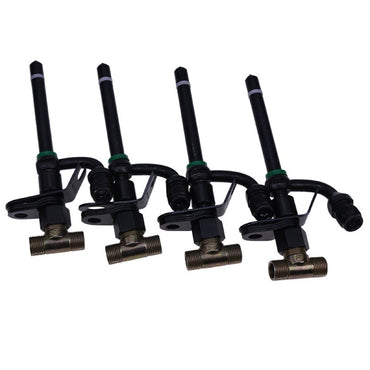 4 Pcs Fuel Injector SE500820 compatible with John Deere Engine 4045 4039 Loader 210C 310C 315C 300D 310D