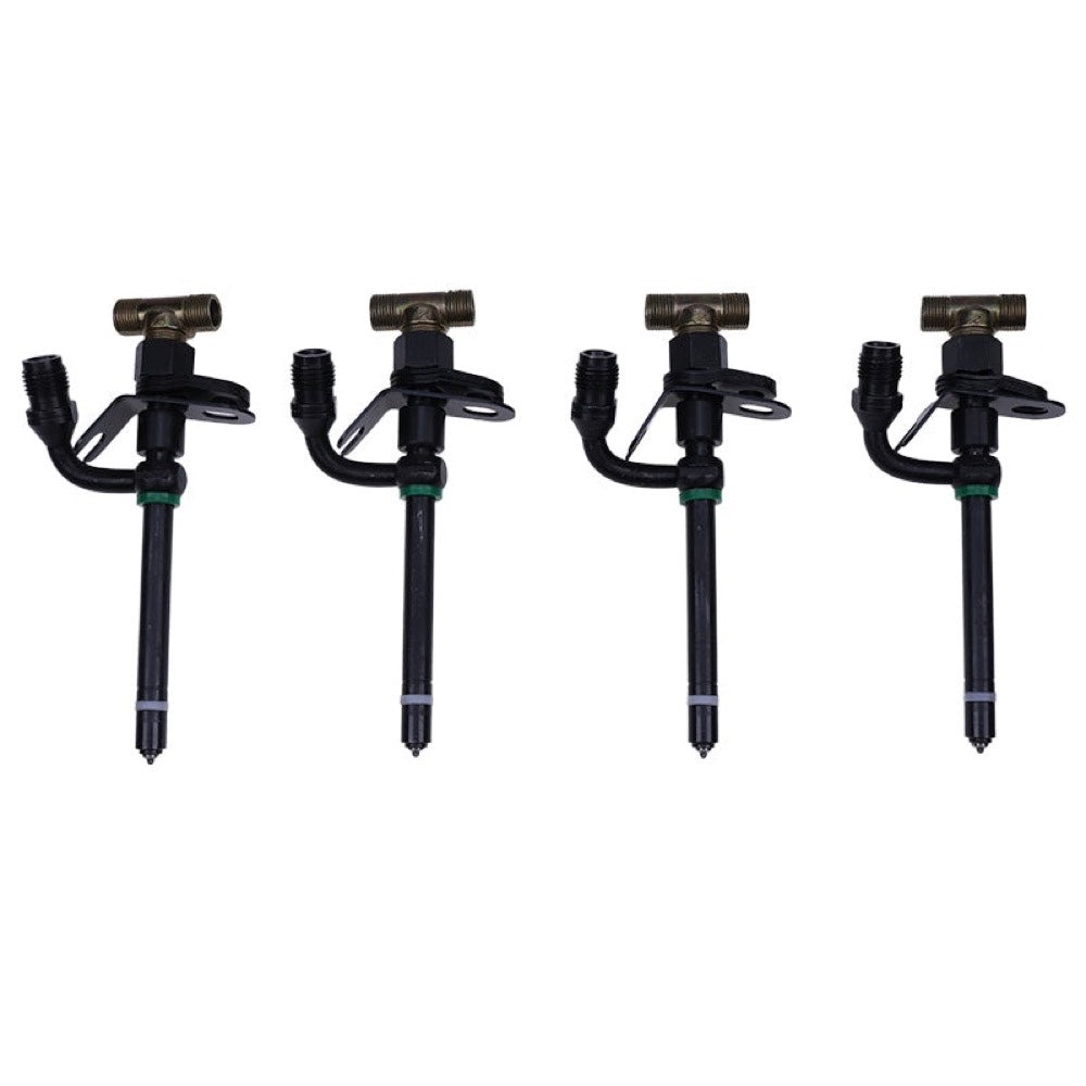 4 Pcs Fuel Injector SE500820 compatible with John Deere Engine 4045 4039 Loader 210C 310C 315C 300D 310D