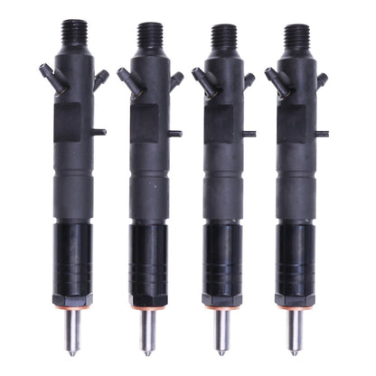 4 Pieces Fuel Injector 17/921700 fits Perkins Engine 1104C.44 JCB Loader 2CX 2CXSL 3CX 3CX-2 4CN 4CXSM444 214-4 215-2 217S Telehandler 520-50 525-50 535-95