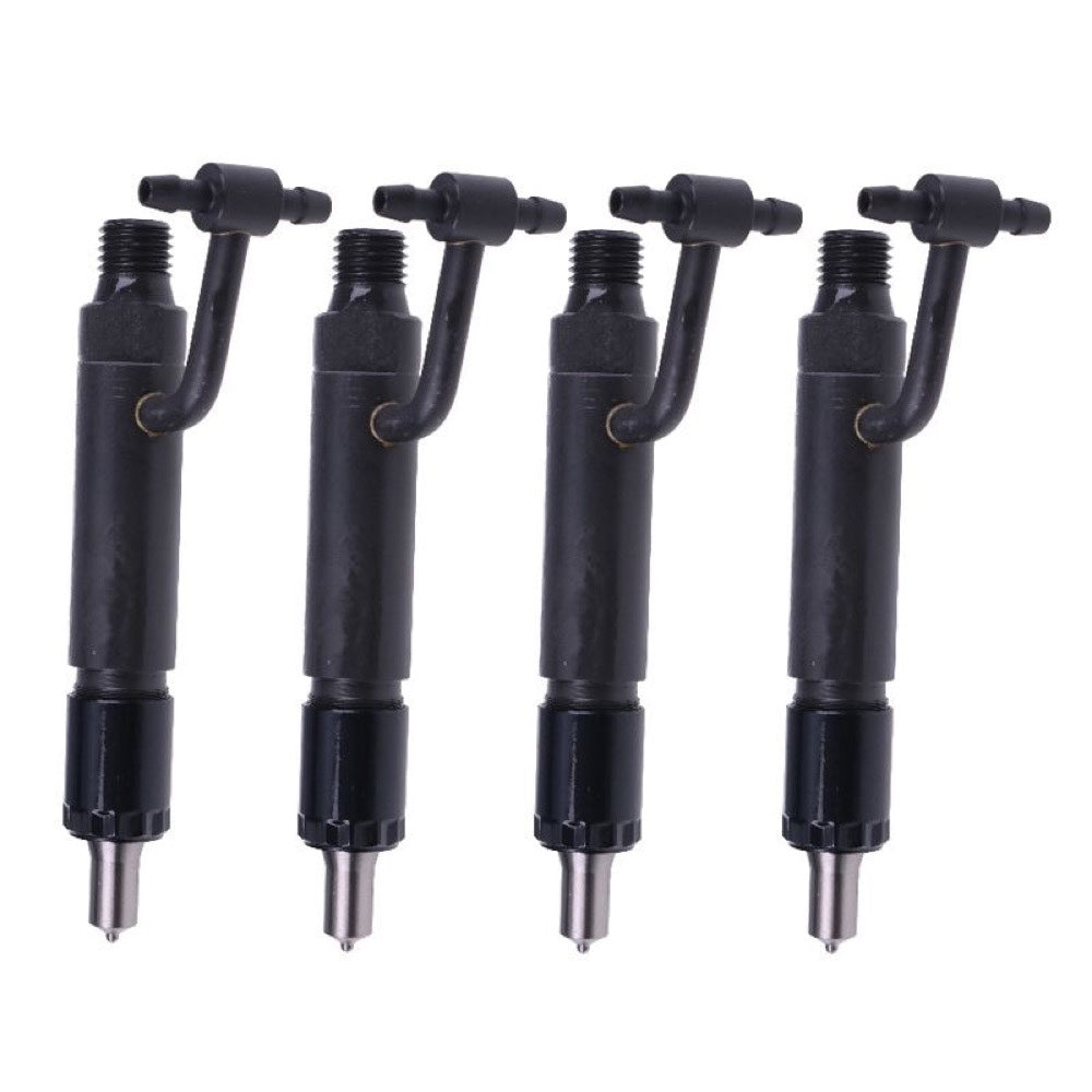 4 Pieces Fuel Injector 712102-53100 fits Yanmar Engine 3TNE84 3TNE88 3TN84TL 4TNE84 4TNE88 4TNV88 4TN78TL