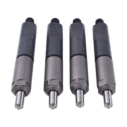 4 Pieces Fuel Injector 735255C91 fits CASE IH Engine D-206 D-246 D-268 Tractor 484 684 695 784 895 995 4210 4230 4240