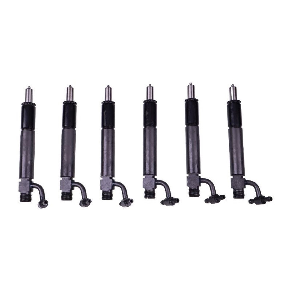 6 Fuel Injectors 1817126C91 781779 for use with Navistar Engine DT466 DTA466