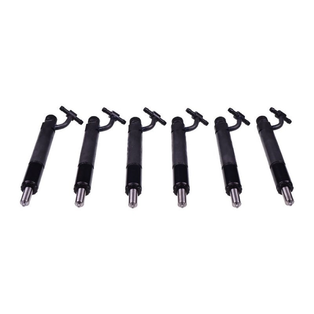 6 Fuel Injectors 1817126C91 781779 for use with Navistar Engine DT466 DTA466