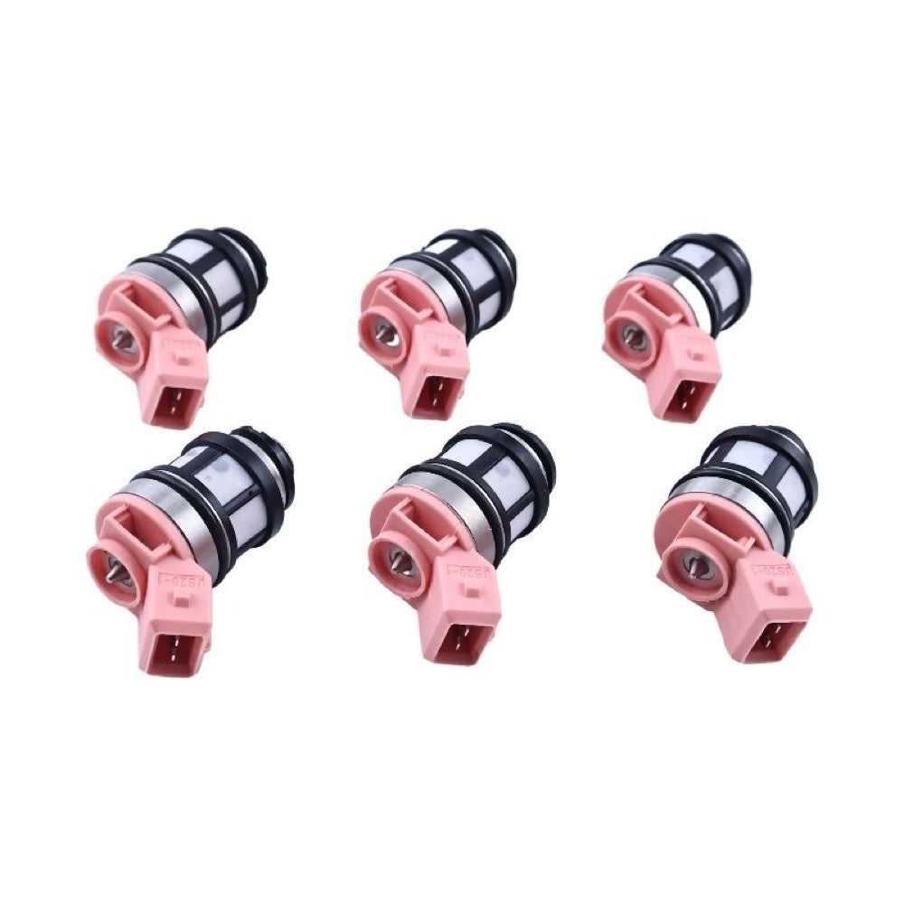 6 Pieces Fuel Injector 16600-88G10 fits Nissan D21 Pathfinder Pickup Quest Mercury Villager 3.0L V6