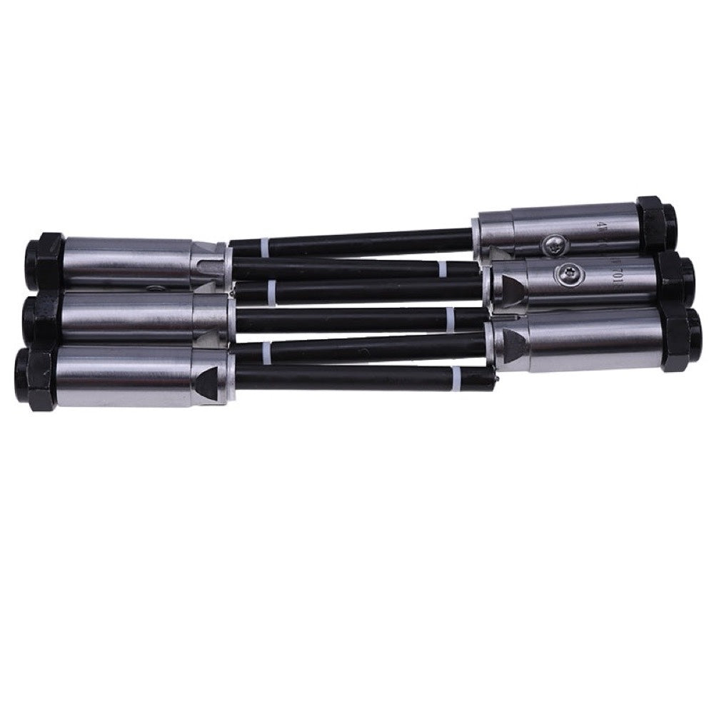 6 Pieces Fuel Injector 4W-7018 0R-3422 fits Caterpillar CAT Engine 3208 3406 3408 3412 Loader 988B 992C 990 Tractor 631D 633D 637D 639D 657E 8A 8U