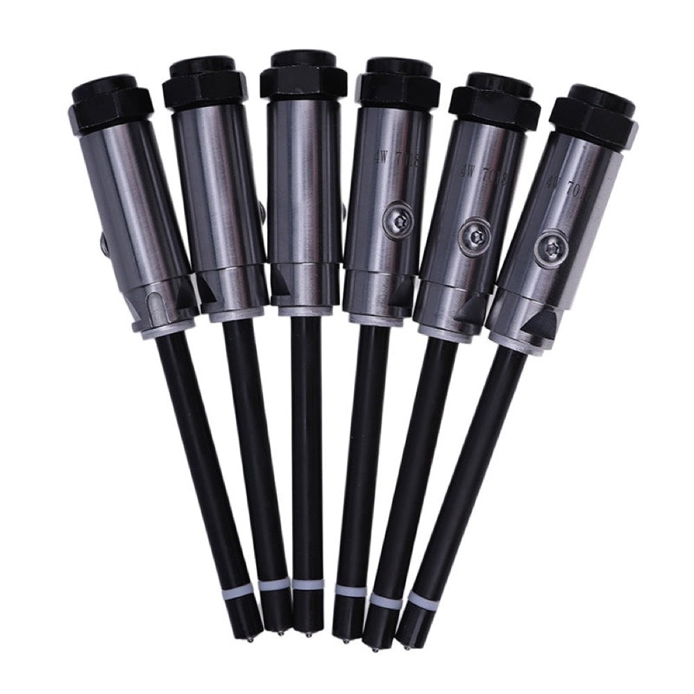 6 Pieces Fuel Injector 4W-7018 0R-3422 fits Caterpillar CAT Engine 3208 3406 3408 3412 Loader 988B 992C 990 Tractor 631D 633D 637D 639D 657E 8A 8U