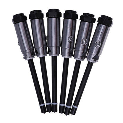 6 Pieces Fuel Injector 4W-7018 0R-3422 fits Caterpillar CAT Engine 3208 3406 3408 3412 Loader 988B 992C 990 Tractor 631D 633D 637D 639D 657E 8A 8U