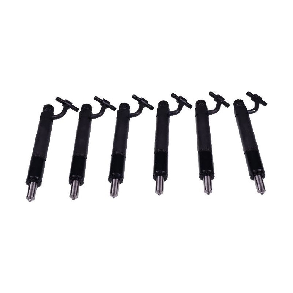 6 Pieces Fuel Injector With Nozzle 1815409C91 781696 fits Navistar Engine DT360 DTA360
