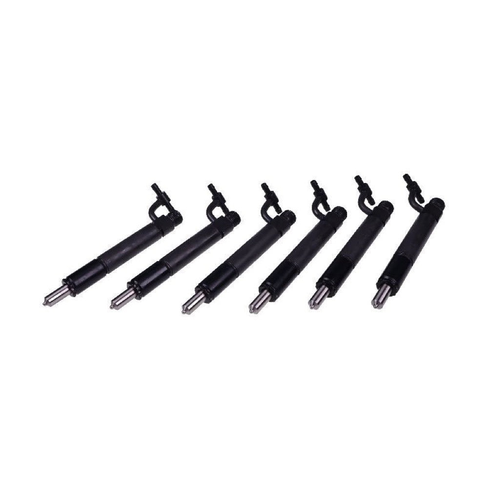6 Pieces Fuel Injector With Nozzle 1815409C91 781696 fits Navistar Engine DT360 DTA360