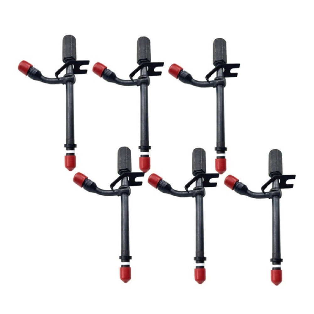 6PCS Fuel Injector 7N-0449 0R-3568 compatible with Caterpillar CAT Engine 3306 Motor Grader 120G 12G 130G 140G 14G Excavator 225 Tractor D6D D6G D4E D5B